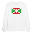 T-shirt manches longues burundi couleur coton mélangé doux