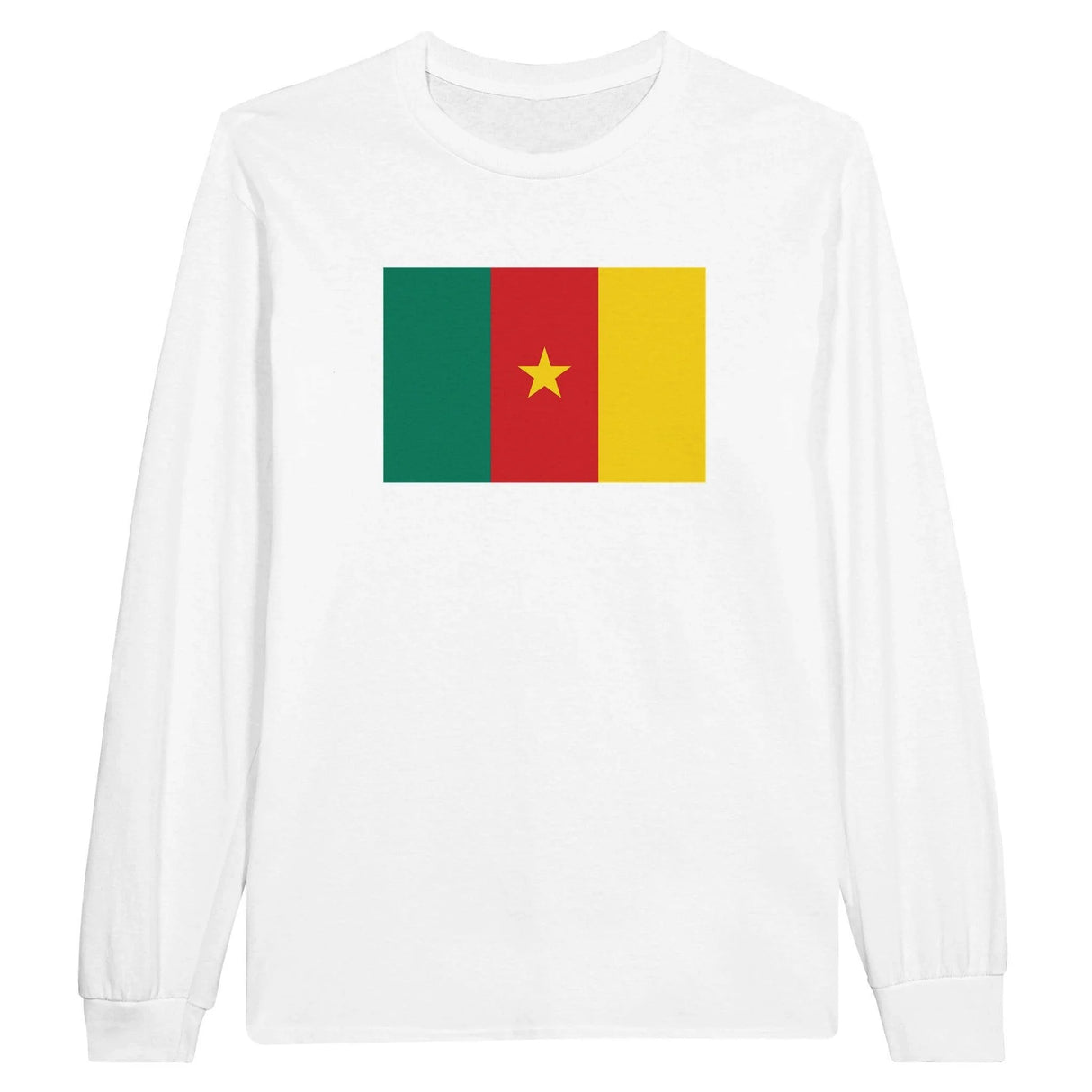 T-shirt manches longues cameroun couleur coton mélangé doux