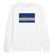 T-shirt manches longues cap-vert coton mélangé douceur