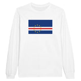T-shirt manches longues cap-vert coton mélangé douceur