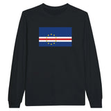 T-shirt manches longues cap-vert coton mélangé douceur