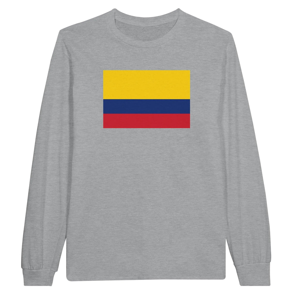 T-shirt manches longues colombie coton mélangé doux imprimé