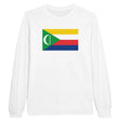 T-shirt manches longues comores coton mélangé imprimé doux