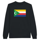 T-shirt manches longues comores coton mélangé imprimé doux