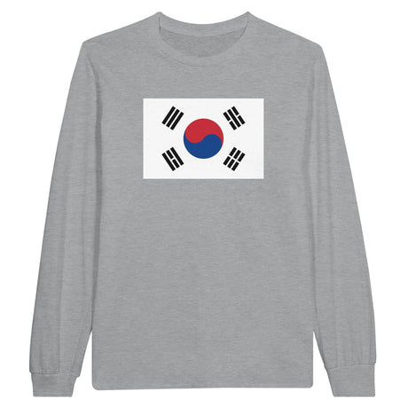 T-shirt manches longues corée du sud coton douceur exceptionnelle