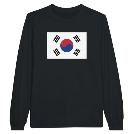 T-shirt manches longues corée du sud coton douceur exceptionnelle