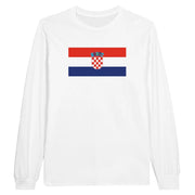 T-shirt manches longues croatie coton mélangé douceur exceptionnelle