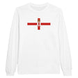 T-shirt manches longues drapeau irlande du nord coton doux