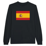 T-shirt manches longues espagne coton mélangé imprimé doux
