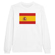 T-shirt manches longues espagne coton mélangé imprimé doux