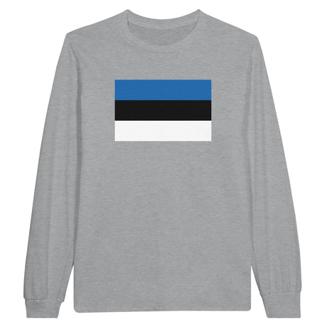 T-shirt manches longues estonie coton mélangé douceur exceptionnelle