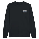 T-shirt manches longues finlande coton doux broderie couleur