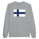 T-shirt manches longues finlande coton mélangé imprimé
