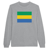 T-shirt manches longues gabon couleur coton mélangé doux