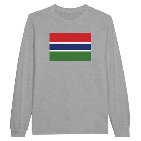 T-shirt manches longues gambie coton mélangé douceur exceptionnelle