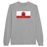 T-shirt manches longues gibraltar coton mélangé imprimé