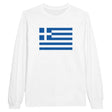 T-shirt manches longues grèce couleur coton mélangé douceur