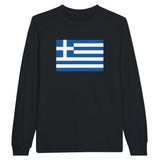 T-shirt manches longues grèce couleur coton mélangé douceur