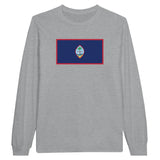 T-shirt manches longues guam couleur coton mélangé doux