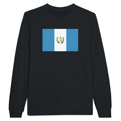 T-shirt manches longues guatemala coton mélangé douceur exceptionnelle