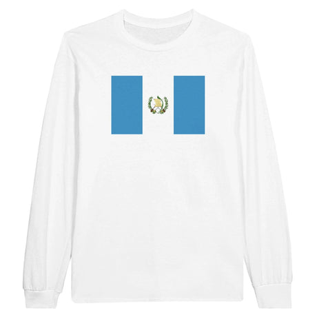 T-shirt manches longues guatemala coton mélangé douceur exceptionnelle
