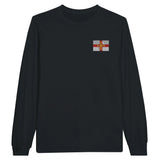 T-shirt manches longues guernesey broderie coton doux