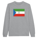 T-shirt manches longues guinée équatoriale coton mélangé