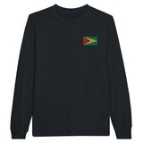 T-shirt manches longues guyana broderie couleur coton doux