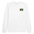 T-shirt manches longues guyana broderie couleur coton doux
