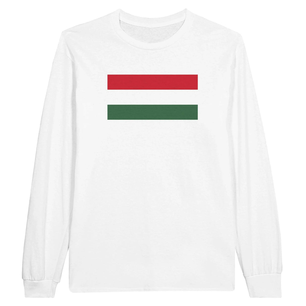 T-shirt manches longues hongrie coton mélangé impression