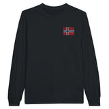 T-shirt manches longues île bouvet broderie coton mélangé