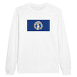 T-shirt manches longues îles mariannes coton mélangé imprimé