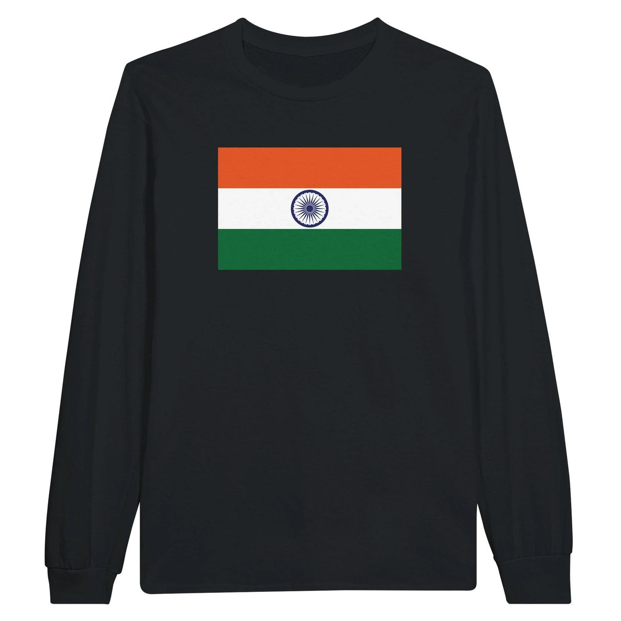 T-shirt manches longues inde coton mélangé douceur exceptionnelle