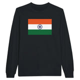 T-shirt manches longues inde coton mélangé douceur exceptionnelle