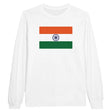 T-shirt manches longues inde coton mélangé douceur exceptionnelle