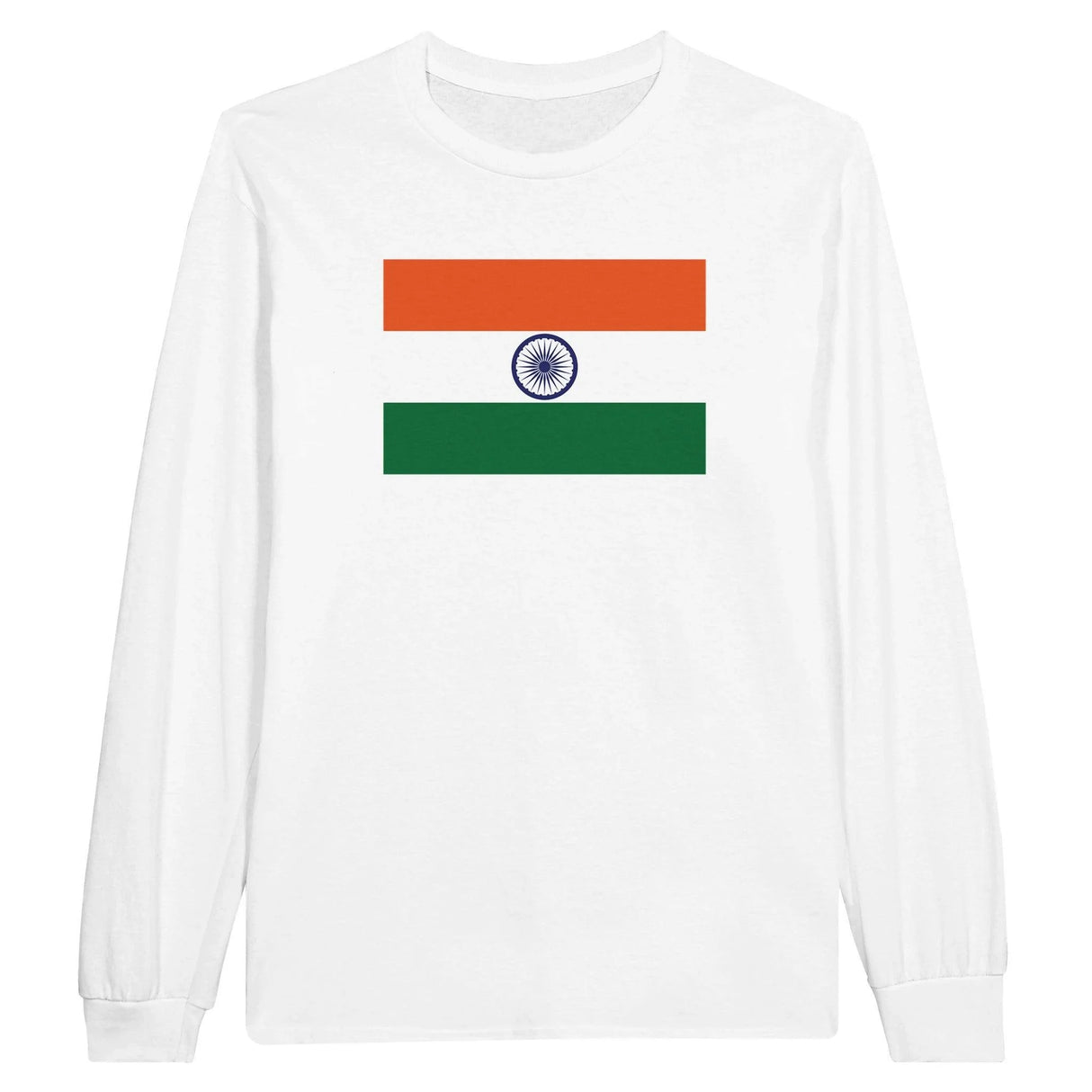 T-shirt manches longues inde coton mélangé douceur exceptionnelle