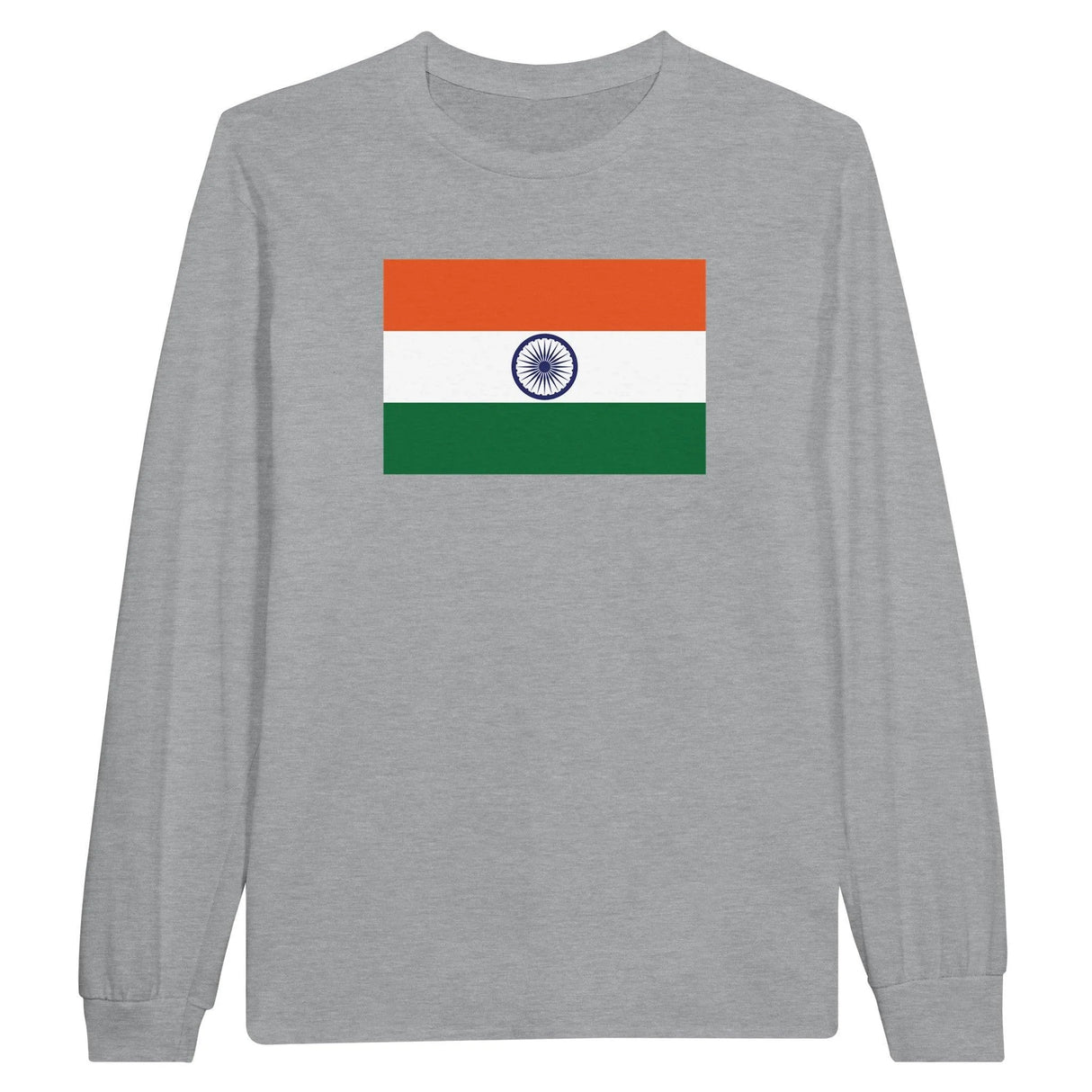 T-shirt manches longues inde coton mélangé douceur exceptionnelle