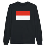 T-shirt manches longues indonésie coton mélangé imprimé