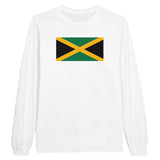 T-shirt manches longues jamaïque coton mélangé imprimé