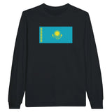 T-shirt manches longues kazakhstan couleur coton mélangé