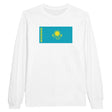 T-shirt manches longues kazakhstan couleur coton mélangé