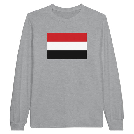 T-shirt manches longues kenya couleur coton mélangé doux