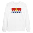 T-shirt manches longues kiribati coton mélangé imprimé
