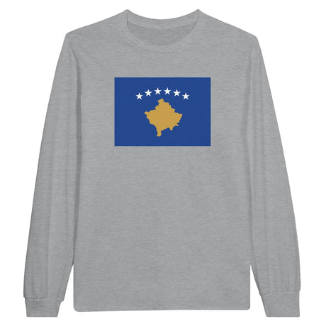 T-shirt manches longues kosovo coton mélangé douceur exceptionnelle