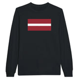 T-shirt manches longues lettonie couleur coton mélangé doux