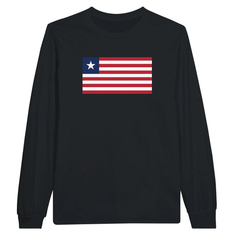 T-shirt manches longues liberia coton mélangé douceur exceptionnelle