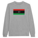 T-shirt manches longues libye couleur coton mélangé doux