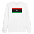 T-shirt manches longues libye couleur coton mélangé doux