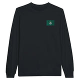T-shirt manches longues macao broderie couleur coton doux
