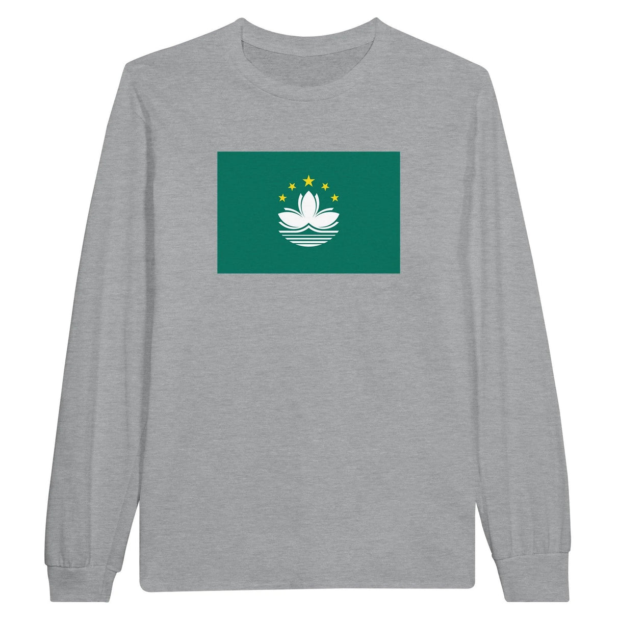 T-shirt manches longues macao coton mélangé douceur exceptionnelle